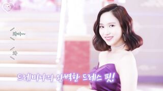 Korean Pop Music: TWICE Mina in purple costume