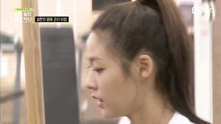 aOA Seolhyun Working Out