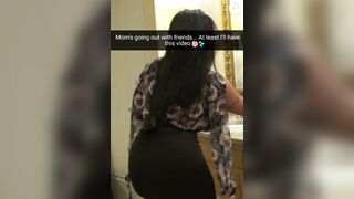 Mommy Son Snapchat: Peachy mommy