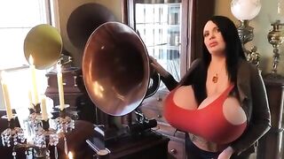 Massive Boobs: Foxy Menagerie Verre and her antiques