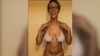 Sabrina Nichole's super bouncy boobies - Motion Tracked Boobs
