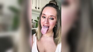 Fresh tongue fetish movie out this day, find out my profile for episodes4sale link. Have a fun!