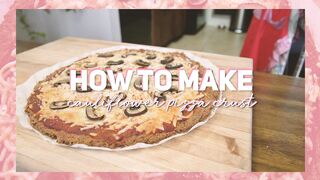 Preview of "How to make cauliflower pizza crust" with Steph!