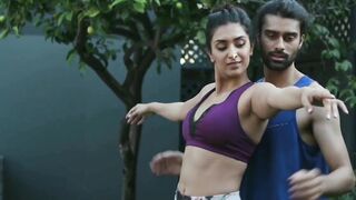 Jaskiran Kaur's yoga midriff - Navel
