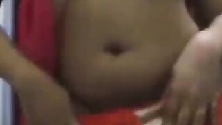 Flaunting her navel