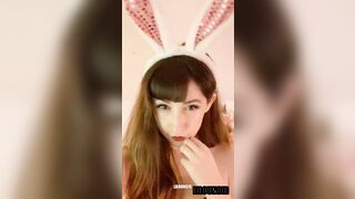 Le petit lapin ?? French Bunny in corset ?????  my first ever gif ha !