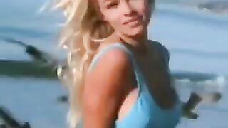 Pamela Anderson supercut GIF from Episode 21 of Baywatch Season 3 - Nostalgia