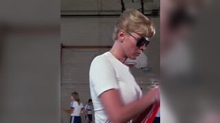 Leslie Easterbrook in the Police Academy movies