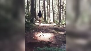 Skipping throughout the forest