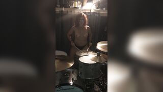 Drummer girl.
