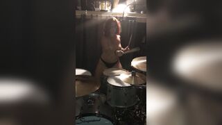 Drummer gal.