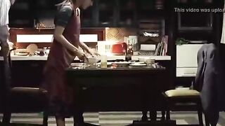 Korean Household Fucked During the time that Eating Dinner