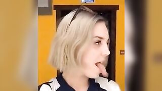 Holy shit that tongue... need to know who she it ??