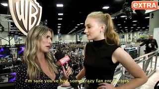 In my opinion, one of the best gifs on the internet...Sophie Turner recalls her craziest fan experience