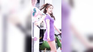 Korean Pop Music: daisy dancing in most good constricted purple outfit