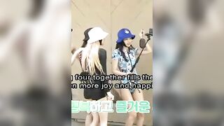 blackpink - Jennie and Ros dancing in Hawaii