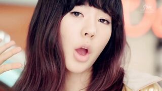 Korean Pop Music: SNSD Sunny biting her tongue