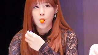 Korean Pop Music: Apink - Chorong Sucks and Swallows