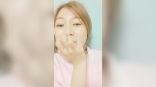 apink - Hayoung moans on her live broadcast