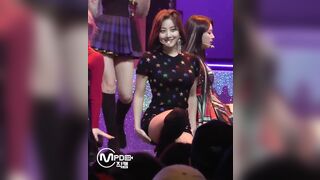 Korean Pop Music: Twice - Jihyo touching her ass and haunch