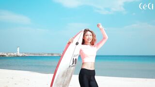 Gugudan's Nayoung shows off her beach body for Ceci - K-pop