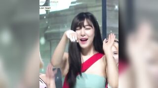Korean Pop Music: SNSD - Tiffany Constricted Bust Jiggle