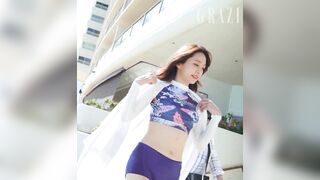hani - Constricted Body for Grazia Photoshoot