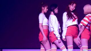 Korean Pop Music: Seolhyun touching Jimin's ass