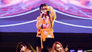 Korean Pop Music: Hyuna Flashing Her Brassiere