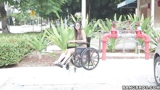 Kimberly Costa - Wheelchair Bound Petite Amateur Gets Banged - Kurwa Suka