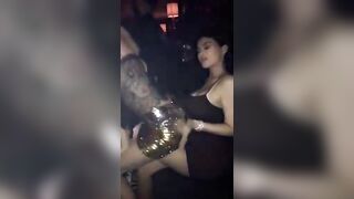 Kendall gives Kylie a lap dance - Kylie Jenner