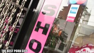Bringing home the sex store manager. - Latina