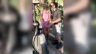 18 years old Gabbie golf cart sex - Teens