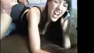 Ceara Lynch having getting fucked while on the phone