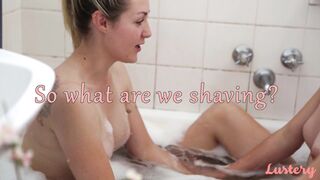 when shaving turns into shower fun!