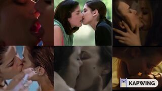 Lesbian Plot From Movies/Shows: It appears to be the ideal Hollywood lesbo kiss lasts 25 seconds. From The Babysitter, Heartless Intentions, Ebony Swan, Wild Things, Disobedience, Jennifer's Body.