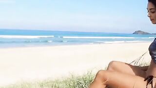 Danielle Robertson - Beautiful Women at the Beach