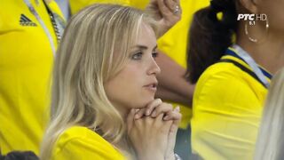Random Swedish soccer fan - Female Hands